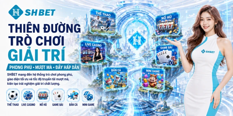 SHBET 6 Thiên đường trò chơi giải trí đầy hấp dẫn